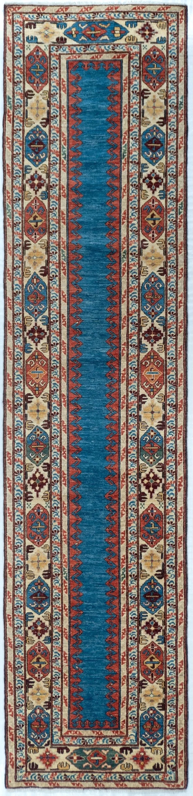 Runner Daghestan Afghan Tribal Rug