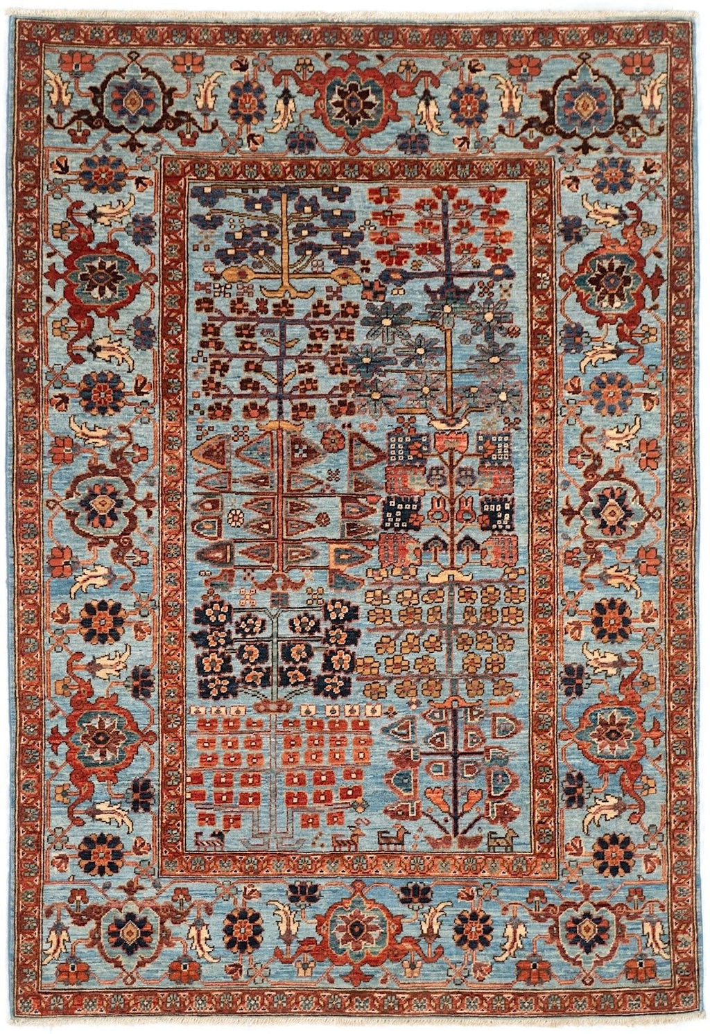 4x6 Bakhshayesh Afghan Tribal Rug