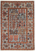 4x6 Bakhshayesh Afghan Tribal Rug