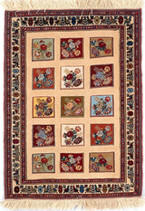 3'5"x4'7" Sirjan, Tribal
