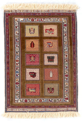 2'10"x4' Sirjan, Tribal
