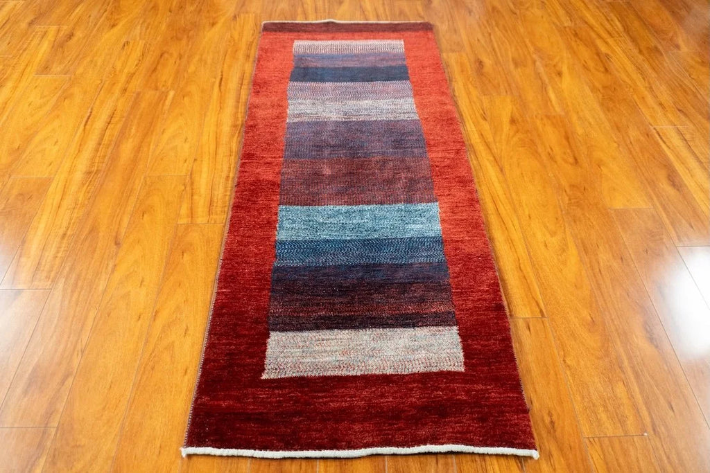 2'6"x 5'10" Gabbeh, Tribal