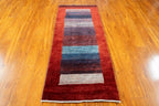 2'6"x 5'10" Gabbeh, Tribal