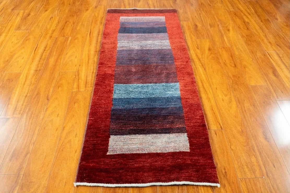 2'6"x 5'10" Gabbeh, Tribal