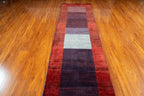 2'6"x 12'7" Gabbeh, Tribal