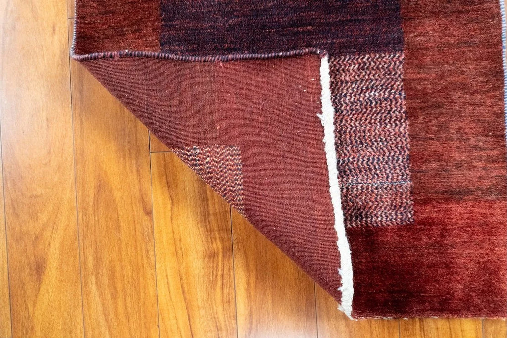 2'6"x 12'7" Gabbeh, Tribal