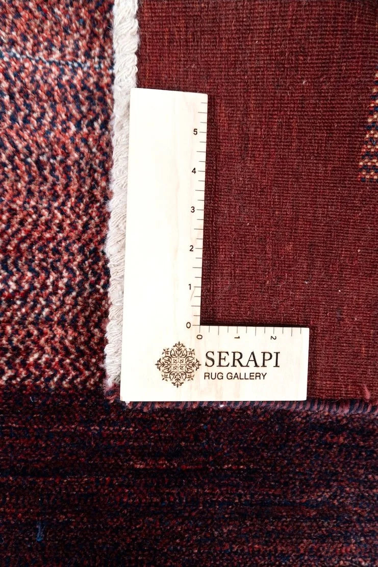 2'6"x 12'7" Gabbeh, Tribal