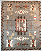 9'2"×11'10" Southwestern, Tribal