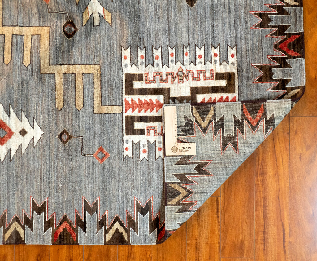 9'2"×11'10" Southwestern, Tribal