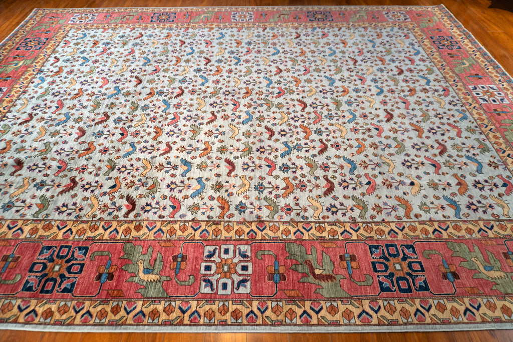 9'1"×11'10" Qashqaii, Tribal