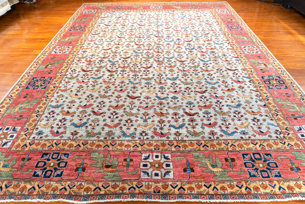 9'1"×11'10" Qashqaii, Tribal