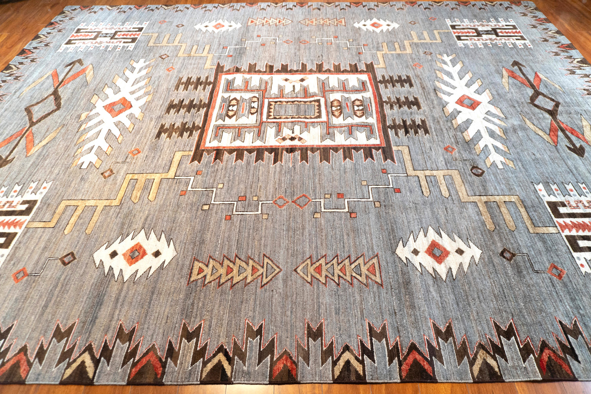 9'2"×11'10" Southwestern, Tribal