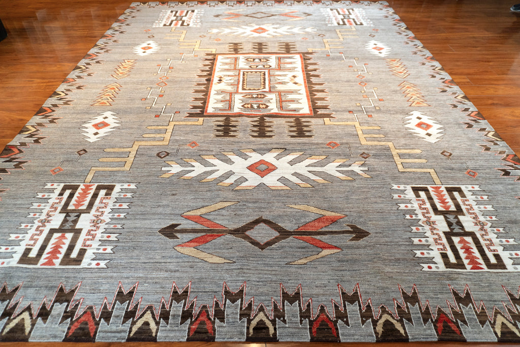 9'2"×11'10" Southwestern, Tribal