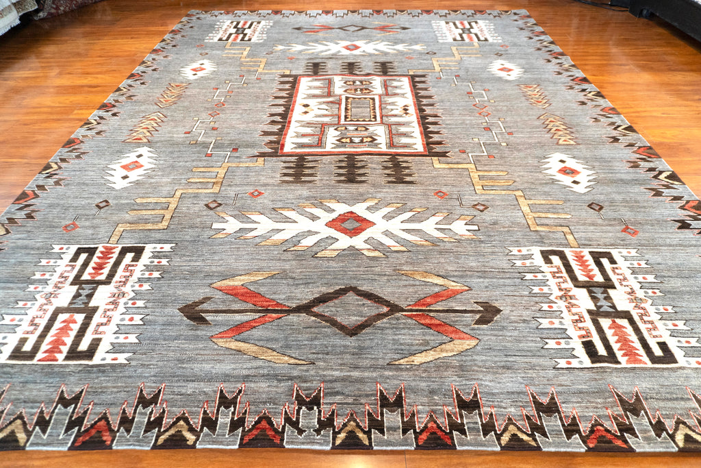 9'2"×11'10" Southwestern, Tribal