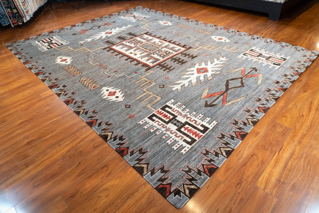 9'2"×11'10" Southwestern, Tribal