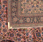 11'7"×19'2" Kashan, Antique