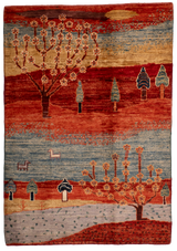 2'0"×3'0" Luri Gabbeh, Tribal