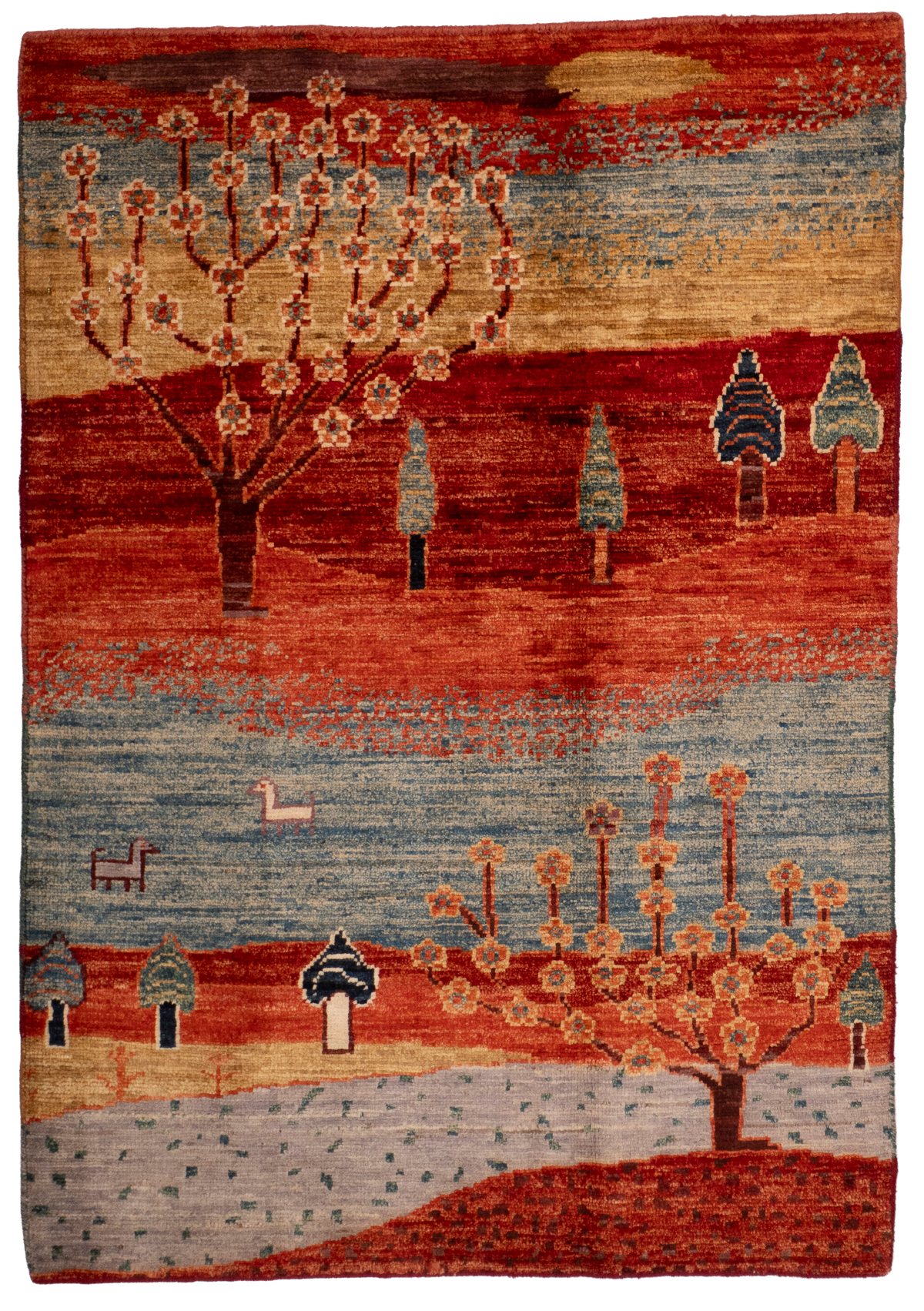 2'0"×3'0" Luri Gabbeh, Tribal