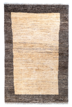 4'1"×6'3" Gabbeh, Tribal