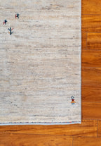 3'10"x 5'6" Gabbeh, Tribal