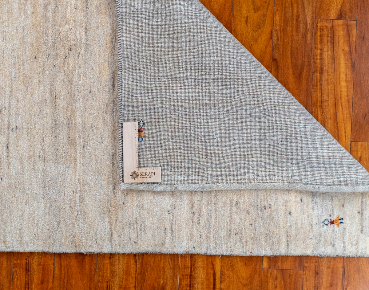 3'10"x 5'6" Gabbeh, Tribal