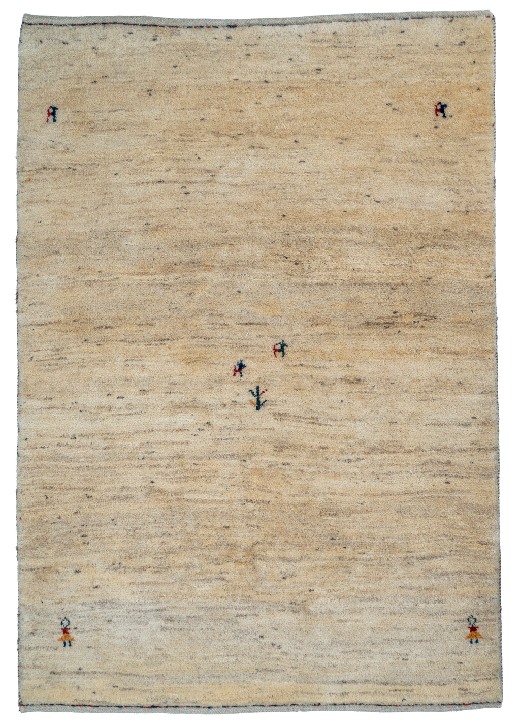 3'10"x 5'6" Gabbeh, Tribal