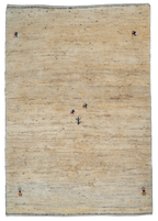 3'10"x 5'6" Gabbeh, Tribal