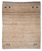 5'1"×6'1" Gabbeh, Tribal