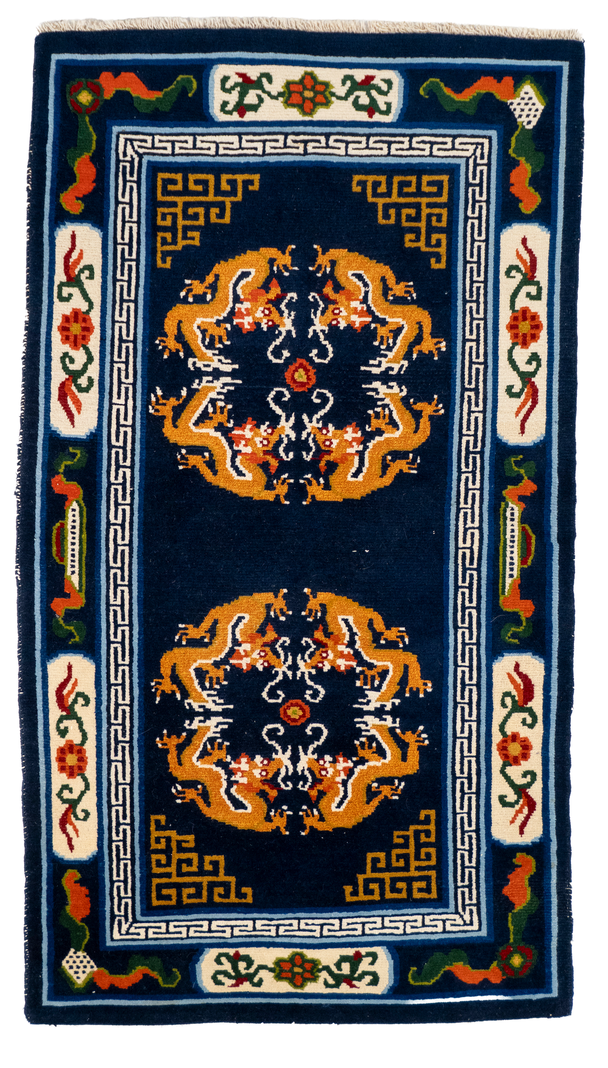 3'2"×6'6" Ningxia, Antique