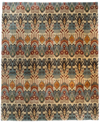 8’x9’8” Ikat, Transitional