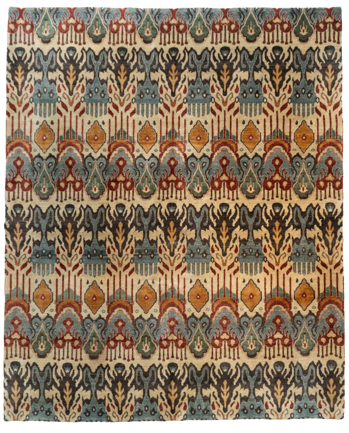 8’x9’8” Ikat, Transitional