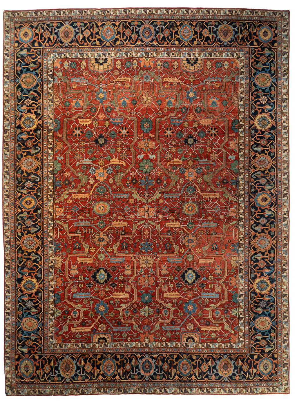 8'9"×11'11" Serapi, Classic