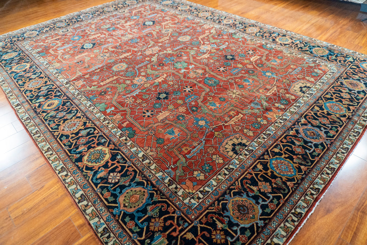 8'9"×11'11" Serapi, Classic