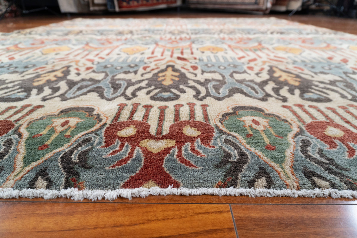 8’x9’8” Ikat, Transitional