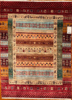 4'2"x5'7" Gabbeh, Tribal