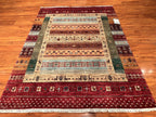 4'2"x5'7" Gabbeh, Tribal