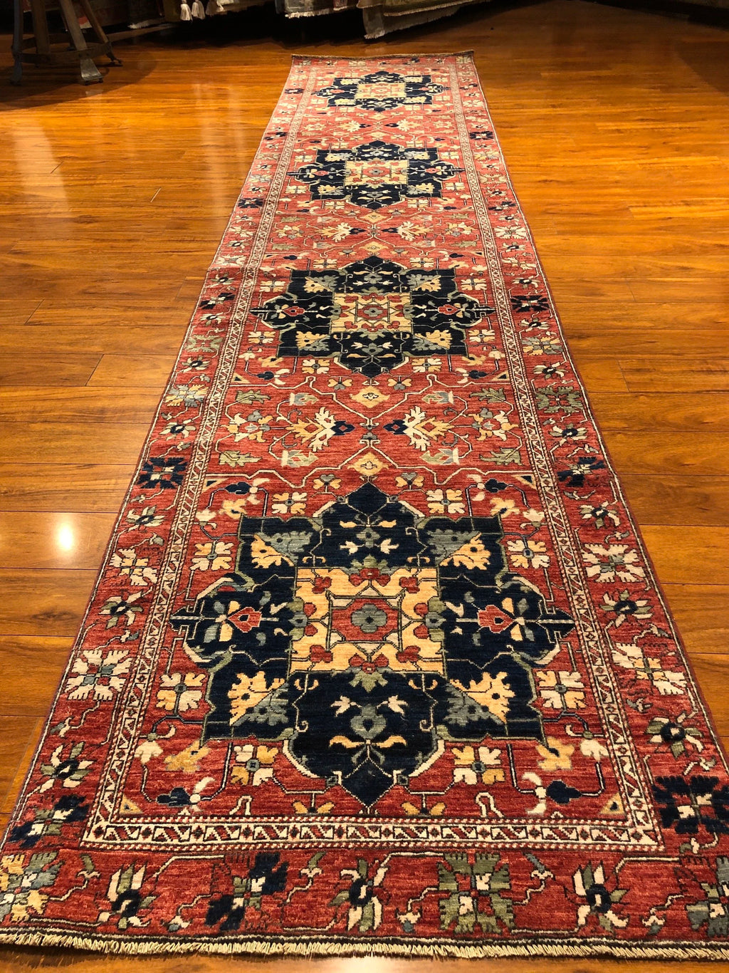 3'2"x14' Star-Oushak, Classic