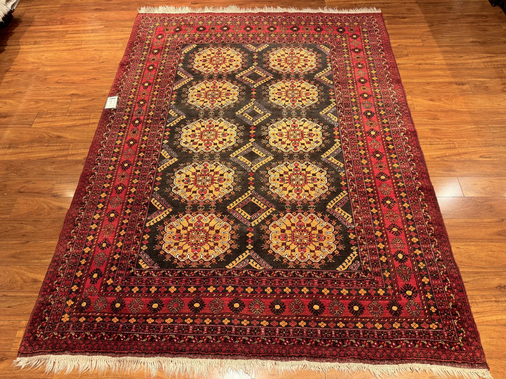 7'x9'1" Turkmen, Tribal