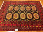7'x9'1" Turkmen, Tribal