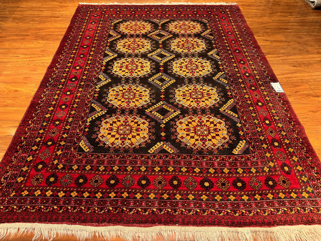 7'x9'1" Turkmen, Tribal