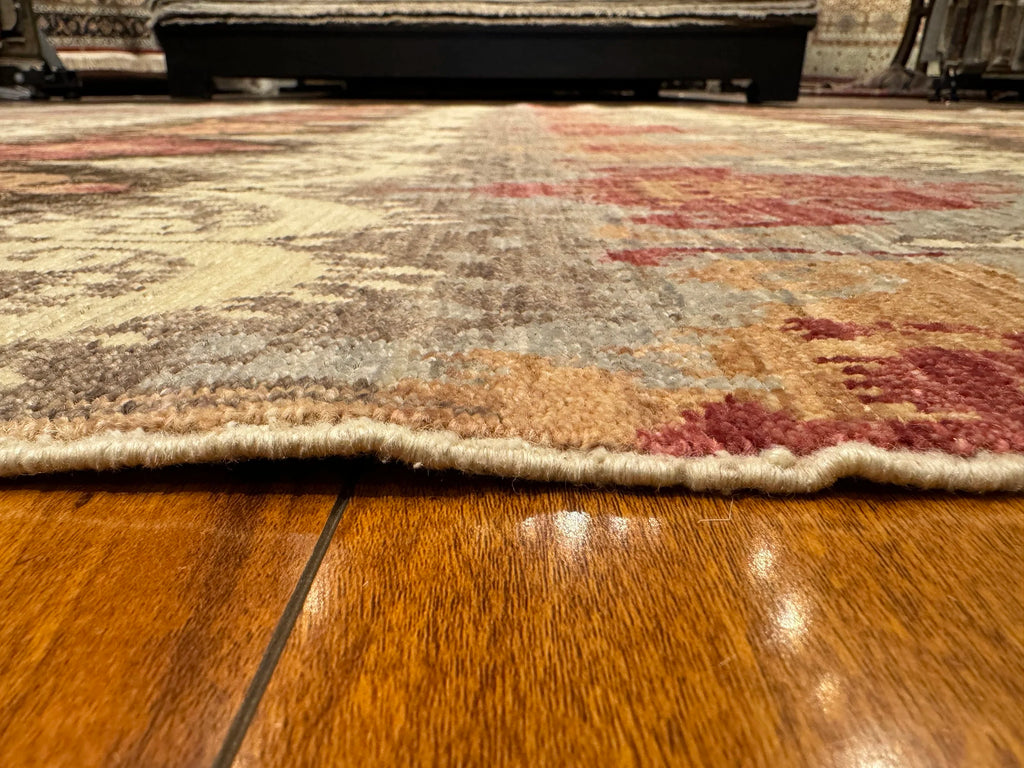 7'2"x10'4" Ikat, Transitional