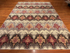 7'2"x10'4" Ikat, Transitional