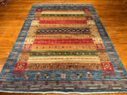6'10"x9'5" Gabbeh, Tribal