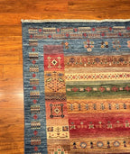 6'10"x9'5" Gabbeh, Tribal