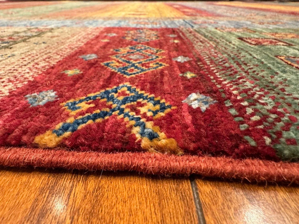 6'9"x10' Kazak, Tribal