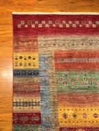 6'9"x10' Kazak, Tribal