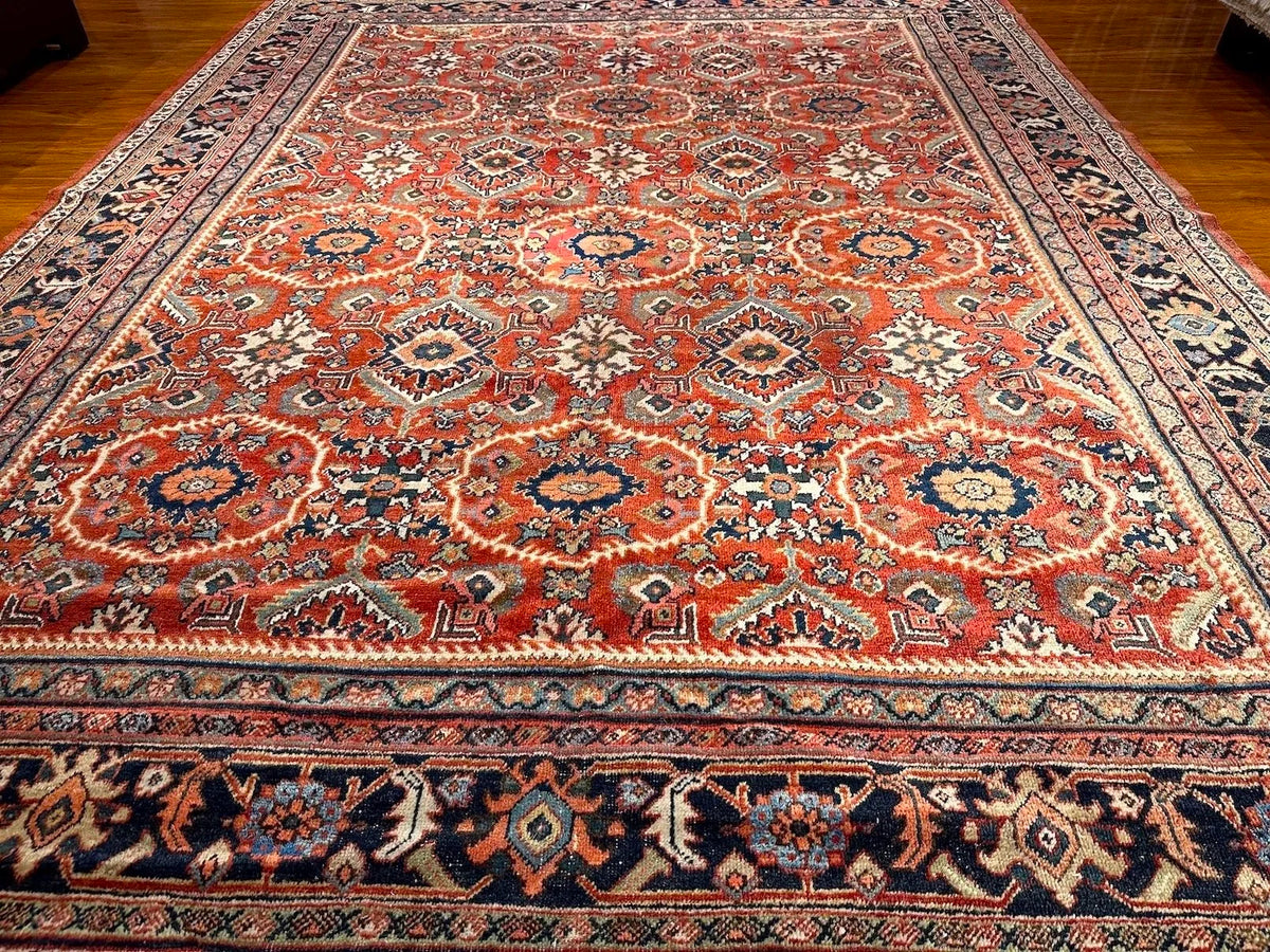 10'4"x13'7" Mahal, Antique