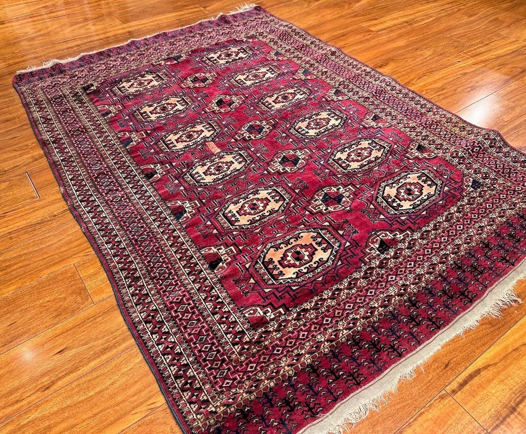4'1"x5'6" Yomud, Antique