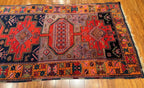 3'7"x11'9" Kazak, Antique