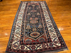 4'1"x7'8" Bibikabad, Antique